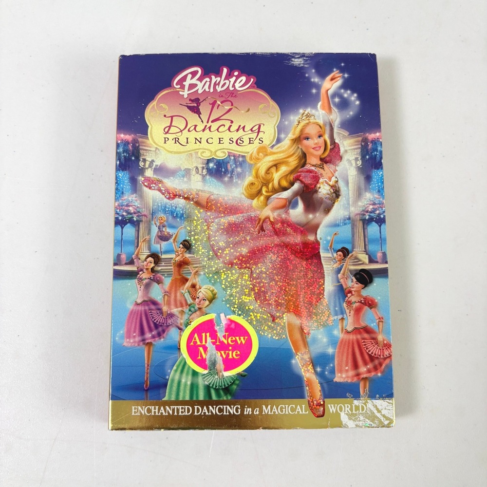 Barbie 12 Dancing Princesses DVD Animated Movie 2006